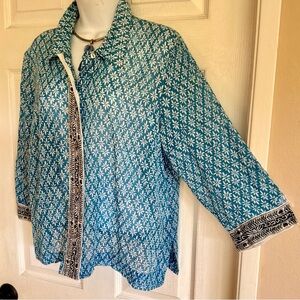 Vintage..SIGRID OLSEN..blouse